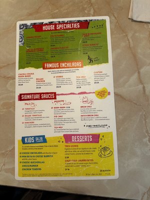 Menu photo 5 Chuy's Selma, TX