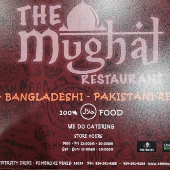 the Mughal Restaurant - Indian Near Me - Pembroke Pines, Florida