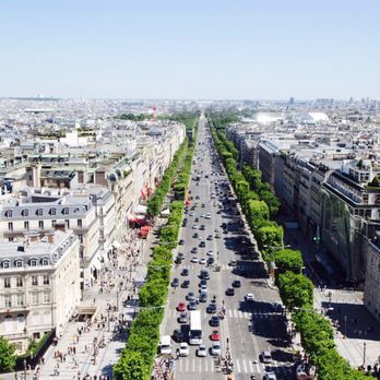 L'Arc de Triomphe - View from the top - Landmarks & Historical Buildings Near Me - Paris, 75 L'Arc de Triomphe - View from the top - Landmarks & Historical Buildings Near Me - Paris, 75