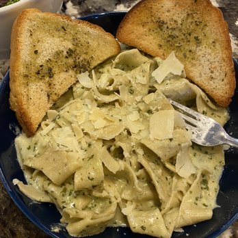 AJ Moonspin - Truffle Truffle Salt and Roasted Garlic Pappardelle Pasta Entree - Pizza Near Me - Thomasville, Georgia AJ Moonspin - Truffle Truffle Salt and Roasted Garlic Pappardelle Pasta Entree - Pizza Near Me - Thomasville, Georgia