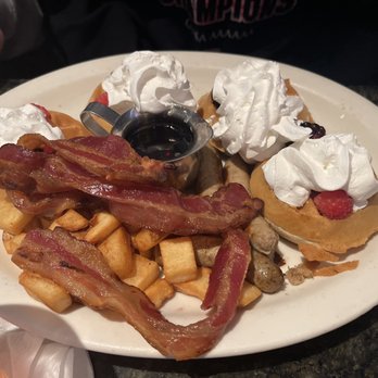 Polaris Grill - Wild Berry Waffles - New American Near Me - Columbus, Ohio Polaris Grill - Wild Berry Waffles - New American Near Me - Columbus, Ohio