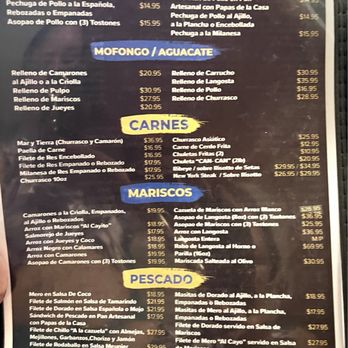 Cayo Caribe - Updated menu 2 - Caribbean Near Me - Dorado, Puerto Rico