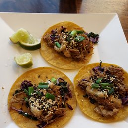 Korean Pork Tacos...yummy! Korean Pork Tacos...yummy!
