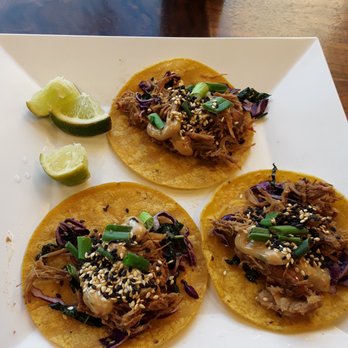 Theory Restaurant - Korean Pork Tacos...yummy! - New American Near Me - Portland, Oregon Theory Restaurant - Korean Pork Tacos...yummy! - New American Near Me - Portland, Oregon