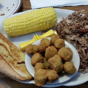 Bobby Q's - Pulled pork, okra, corn - Barbeque Near Me - Cookeville, Tennessee