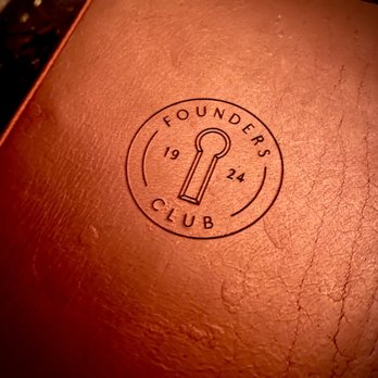 Founders Club - Menu book - Speakeasies Near Me - Seattle, Washington