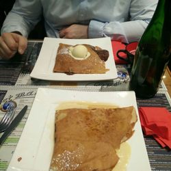 Le Saint Malo - Frangipane devant et façon fondant au chocolat derrière