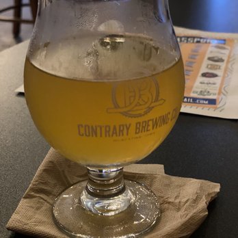 Contrary Brewing Co - POG sour. 5 - Breweries Near Me - Muscatine, Iowa