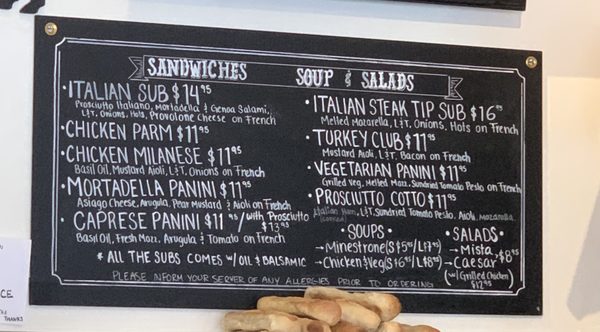 Menu photo 2 Monica’s Pasta Shop Boston, MA