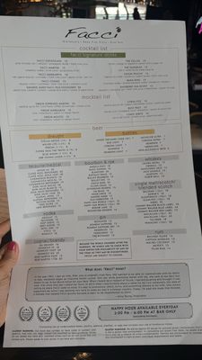 Menu photo 2 Facci Ristorante Ellicott City, MD