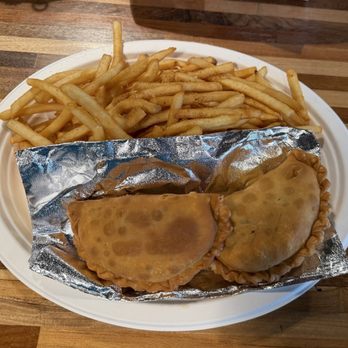 Johnny Pacific - The Lunch Combo (2 empanadas and fries) - Latin American Near Me - Winnetka, California