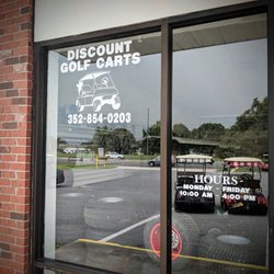 Discount Golf Carts - The outside window