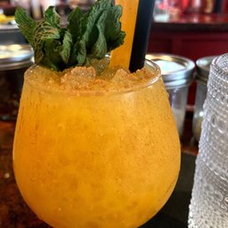 The sticky rice.     Excellent rum drink