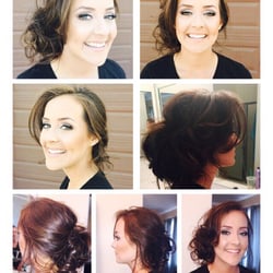 BombShells Beauty Studio - Trial updo & makeup for future bride!!!