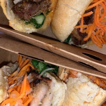 5ive Spice - Short Ribs Banh Mi Lemongrass Porkchop Banh Mi - Vietnamese Near Me - Brooklyn, New York 5ive Spice - Short Ribs Banh Mi Lemongrass Porkchop Banh Mi - Vietnamese Near Me - Brooklyn, New York