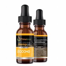 Timeless CBD - New 2000mg Full Spectrum Oil Now Available online or at our store.