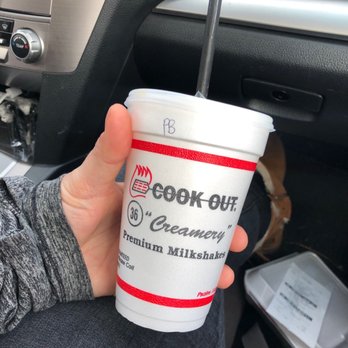 Cook Out - PB and banana milkshake - Burgers Near Me - Richmond, Kentucky