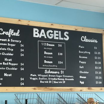 Baygulls Bakery - Bagel menu, straightforward and everything you need / expect at a bagel spot. - Bagels Near Me - Tampa, Florida