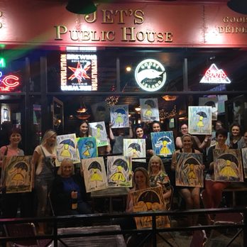 Jet's Public House - Paint Night!!! - Sports Bars Near Me - Chicago, Illinois