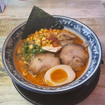Hinodeya Ramen Bar - Spicy Miso Butter Corn Ramen $20 - Ramen Near Me - Campbell, California Hinodeya Ramen Bar - Spicy Miso Butter Corn Ramen $20 - Ramen Near Me - Campbell, California