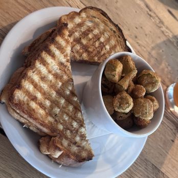 Brick & Tin - Patty melt and fried okra - Sandwiches Near Me - Birmingham, Alabama