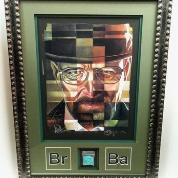 ASAP Art Framing - My Breaking Bad piece - Framing Near Me - Thousand Oaks, California