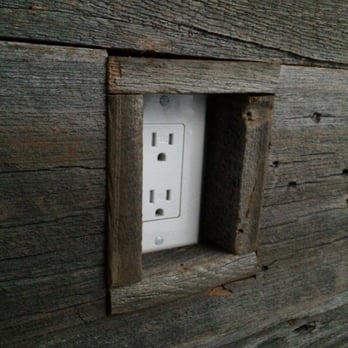 Barn Board Store - Detailing around the outlets. - Furniture Stores Near Me - Toronto, Ontario