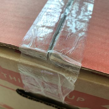 Territory - The badly retaped box they delivered to me - Food Delivery Services Near Me - Alexandria, Virginia