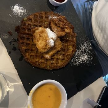 Mojo - Chicken Maduros Waffles - Latin American Near Me - Forest Hills, New York