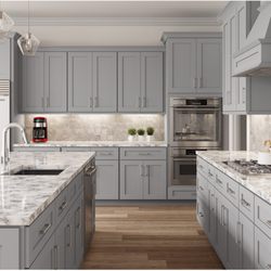 Butterfly Kitchens - Love this gray