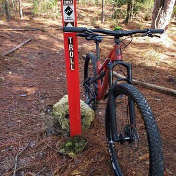 49th Ave Trailhead - Troll (red trail; most difficult level) - Mountain Biking Near Me - Ocala, Florida 49th Ave Trailhead - Troll (red trail; most difficult level) - Mountain Biking Near Me - Ocala, Florida