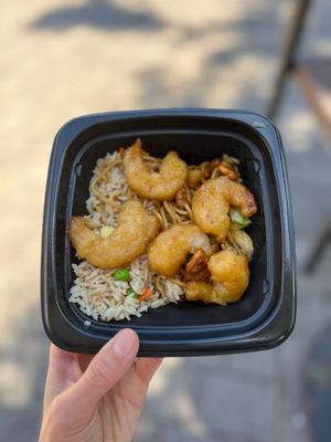 Photo of California's Great America - Santa Clara, CA, US. Panda Express - Honey Walnut Shrimp and Fried Rice