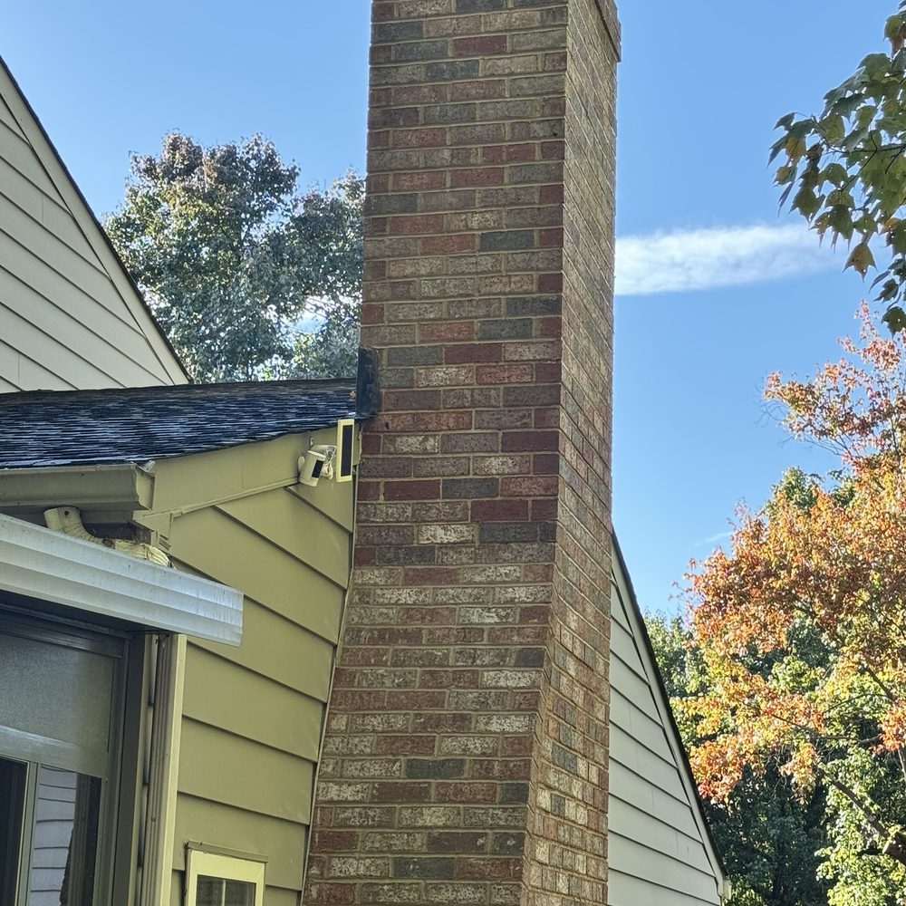 Repaired chimney