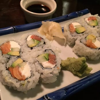 Tsunami - Philly roll with avocado added (+50cent) - Sushi Bars Near Me - Columbia, South Carolina Tsunami - Philly roll with avocado added (+50cent) - Sushi Bars Near Me - Columbia, South Carolina