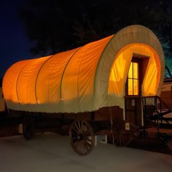 Lake Milton / Berlin Lake Koa Holiday - Our covered wagon!