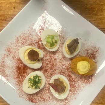 H8ters - Creole Deviled Eggs - Burgers Near Me - Fayetteville, North Carolina H8ters - Creole Deviled Eggs - Burgers Near Me - Fayetteville, North Carolina