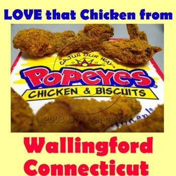 Popeyes Louisiana Kitchen - 859 N Colony Rd 203.269.7674 - Chicken Wings Near Me - Wallingford, Connecticut Popeyes Louisiana Kitchen - 859 N Colony Rd 203.269.7674 - Chicken Wings Near Me - Wallingford, Connecticut