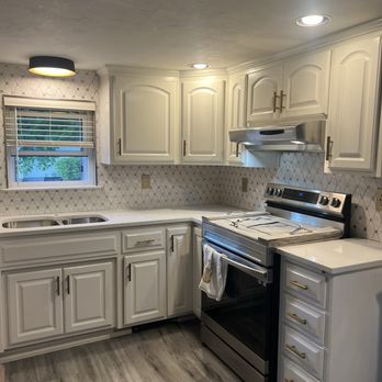 Travis Price Masonry & Plastering - After with backsplash - Masonry/Concrete Near Me Travis Price Masonry & Plastering - After with backsplash - Masonry/Concrete Near Me