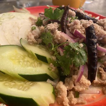 Rim Tanon - Minced Chicken Salad - Thai Near Me - Houston, Texas Rim Tanon - Minced Chicken Salad - Thai Near Me - Houston, Texas