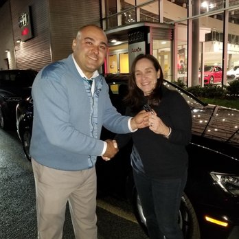 Bell Audi - Timur handing me the keys - Car Dealers Near Me - Edison, New Jersey
