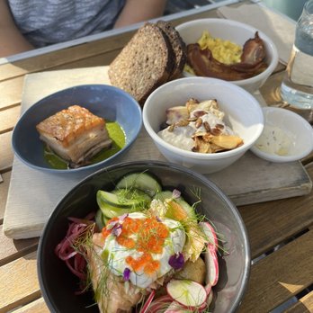 Kantine - Smoked Salmon Bowl and Brunch Set. - Scandinavian Near Me - San Francisco, California
