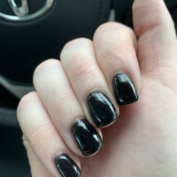 poorly done dip manicure poorly done dip manicure