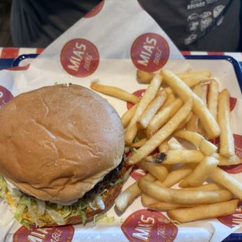 Mia's Table - Bison Burger - American Near Me - Houston, Texas