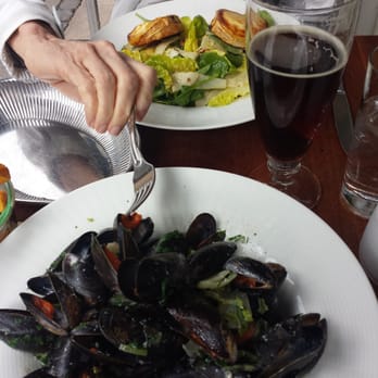 Cafe Wilder - Moules fries and a warm goat cheese salad Dig in! - Cafes Near Me - København K, 84 Cafe Wilder - Moules fries and a warm goat cheese salad Dig in! - Cafes Near Me - København K, 84