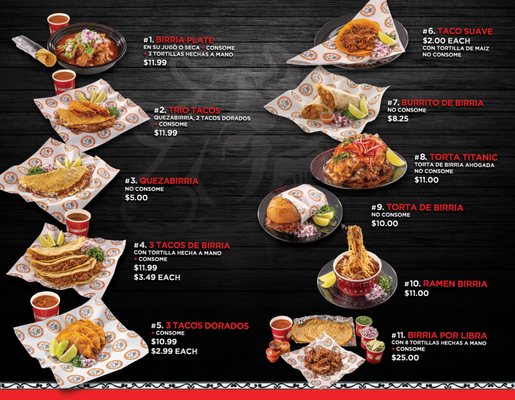 Menu photo 1 Birrieria Guadalajara Rialto, CA Menu photo 1 Birrieria Guadalajara Rialto, CA