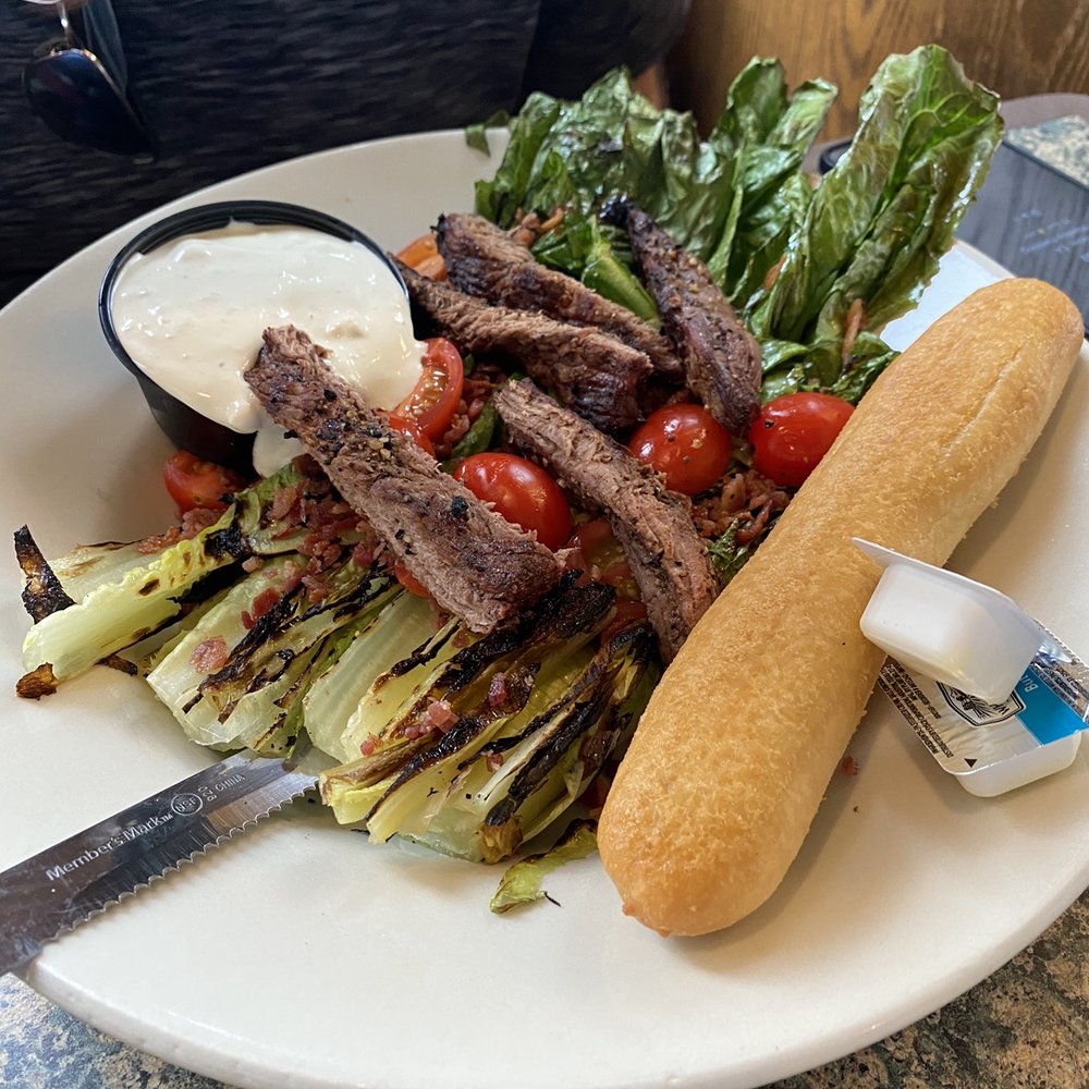 Pier Plaza Restaurant - Steak salad - American Near Me - Bayfield, Wisconsin Pier Plaza Restaurant - Steak salad - American Near Me - Bayfield, Wisconsin