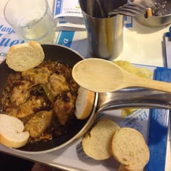 El Papelito Manjares de Huelva - Sartenita de atún al vino de naranja del condado