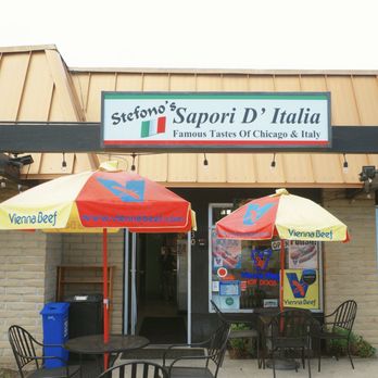 Stefono’s Sapori D’ Italia - Outside with seating - Hot Dogs Near Me - Nipomo, California