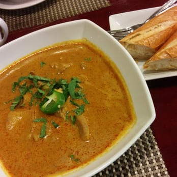 Pho-Licious - Curry chicken with baguette. Its pretty spicy! Its real good. 8$tho - Vietnamese Near Me - Arcadia, California Pho-Licious - Curry chicken with baguette. Its pretty spicy! Its real good. 8$tho - Vietnamese Near Me - Arcadia, California