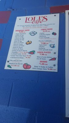 Menu photo 6 Loli's Cafe San Marcos, TX Menu photo 6 Loli's Cafe San Marcos, TX
